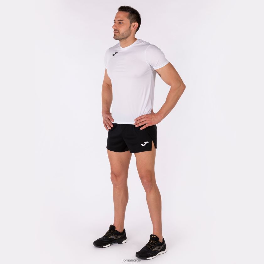 nei Joma skjorte kortermet plate ii hvit FBD0T029 menn