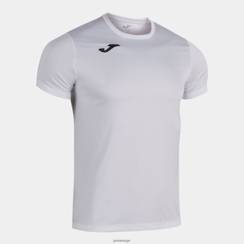 nei Joma skjorte kortermet plate ii hvit FBD0T029 menn