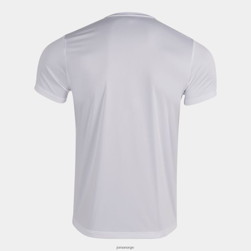 nei Joma skjorte kortermet plate ii hvit FBD0T029 menn