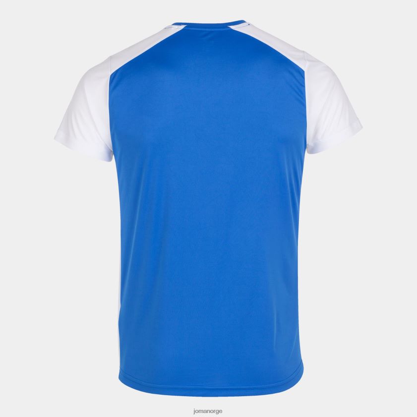 nei Joma skjorte kortermet plate ii kongeblå hvit FBD0T04308 menn