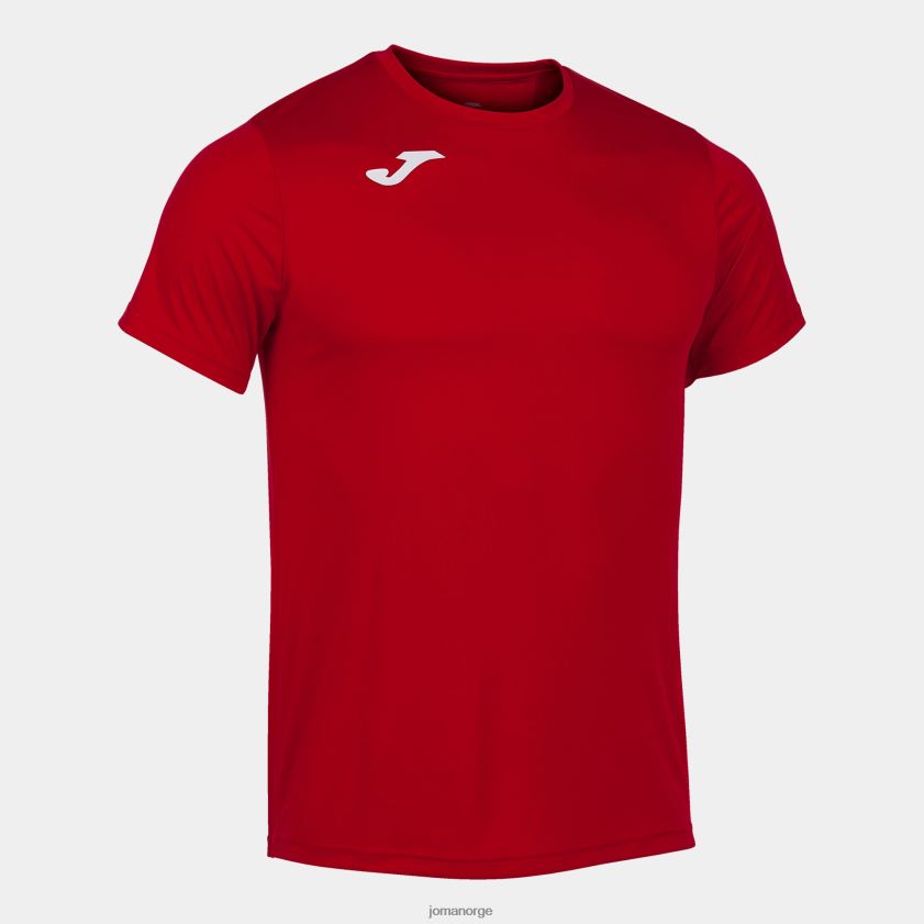 nei Joma skjorte kortermet plate ii rød FBD0T0812 menn