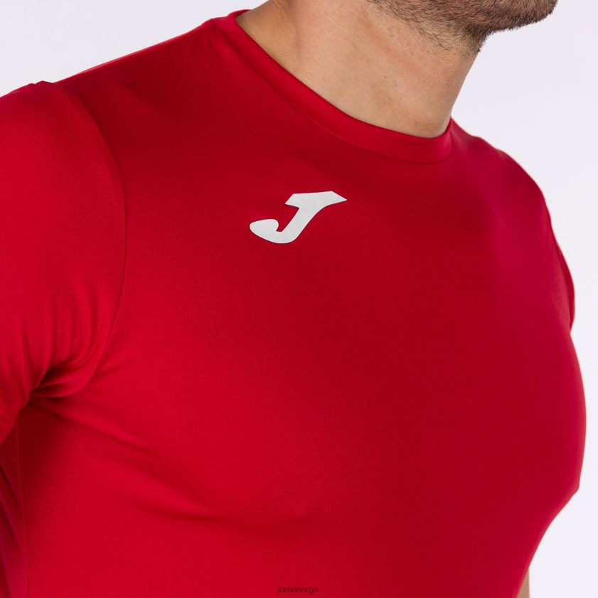 nei Joma skjorte kortermet plate ii rød FBD0T0812 menn