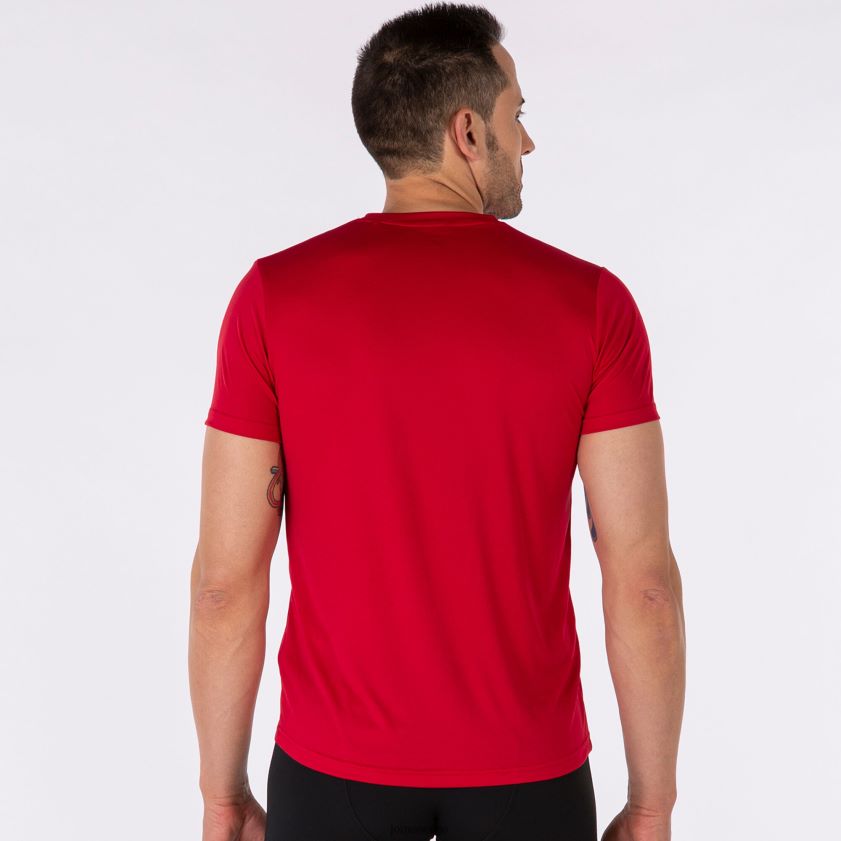 nei Joma skjorte kortermet plate ii rød FBD0T0812 menn
