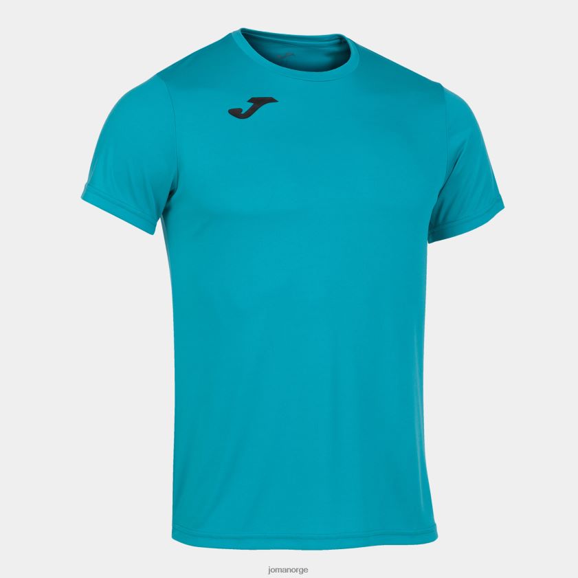 nei Joma skjorte kortermet plate ii turkis FBD0T054 menn
