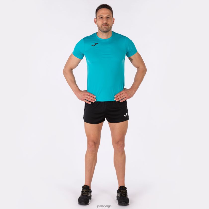 nei Joma skjorte kortermet plate ii turkis FBD0T054 menn