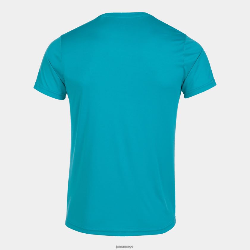 nei Joma skjorte kortermet plate ii turkis FBD0T054 menn