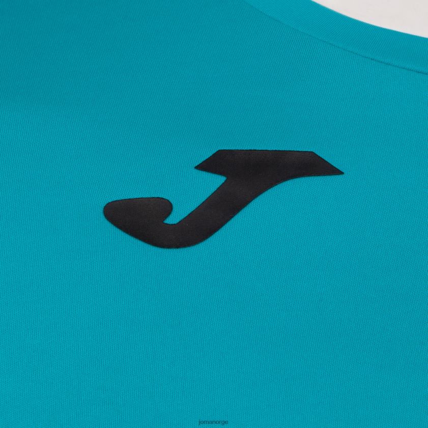 nei Joma skjorte kortermet plate ii turkis FBD0T054 menn