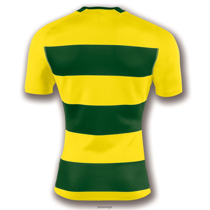 nei Joma skjorte kortermet prorugby ii grønn gul FBD0T04699 menn