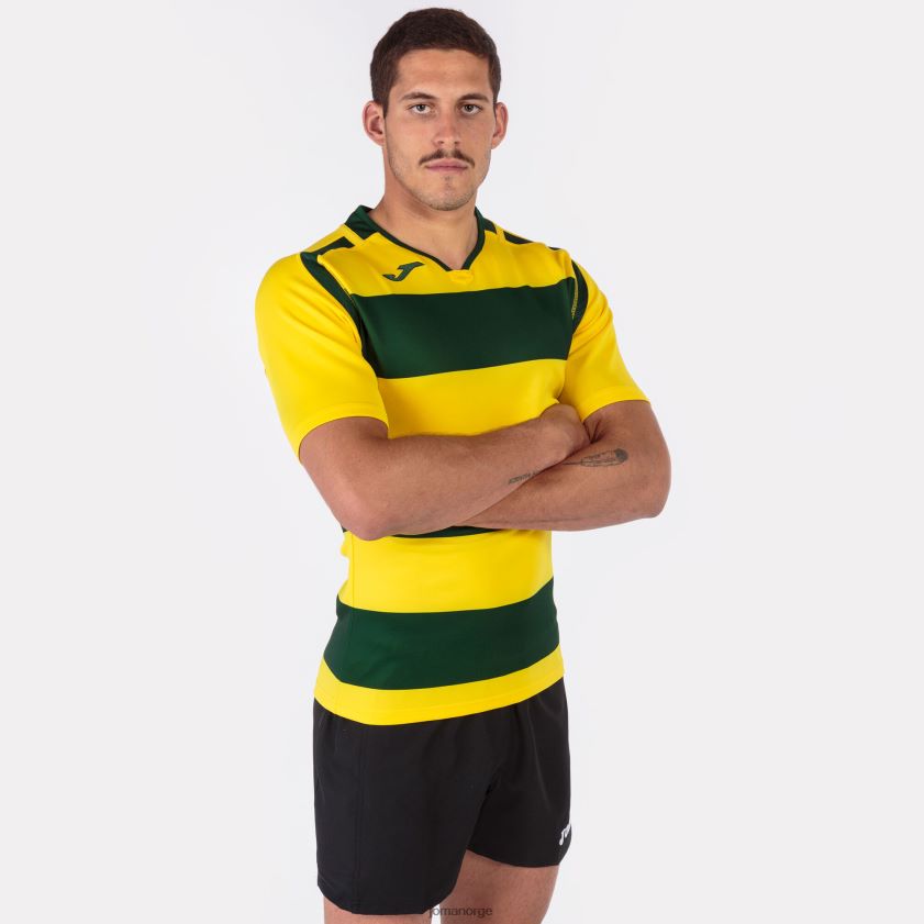 nei Joma skjorte kortermet prorugby ii grønn gul FBD0T04699 menn