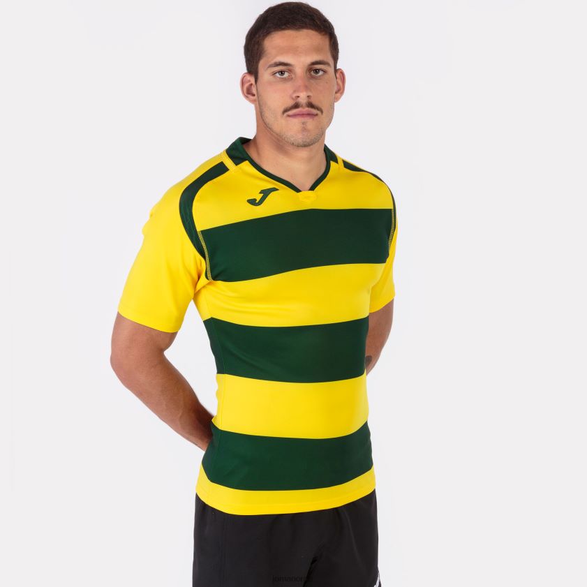 nei Joma skjorte kortermet prorugby ii grønn gul FBD0T04699 menn
