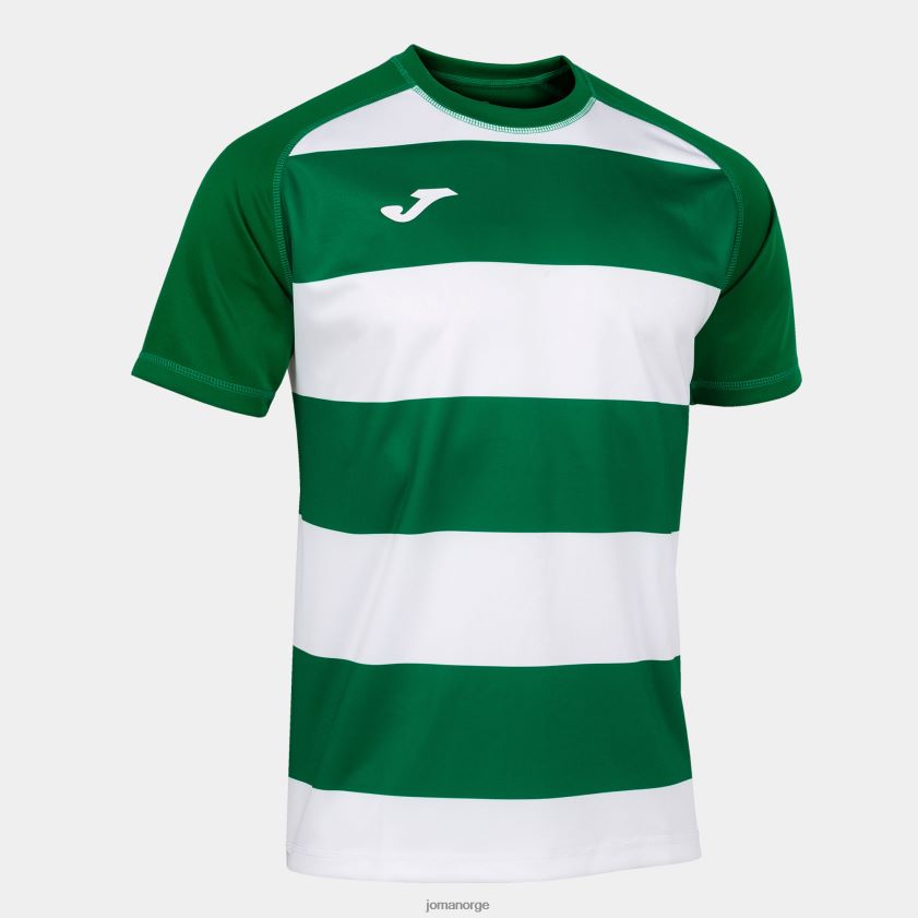 nei Joma skjorte kortermet prorugby ii grønn hvit FBD0T03558 menn