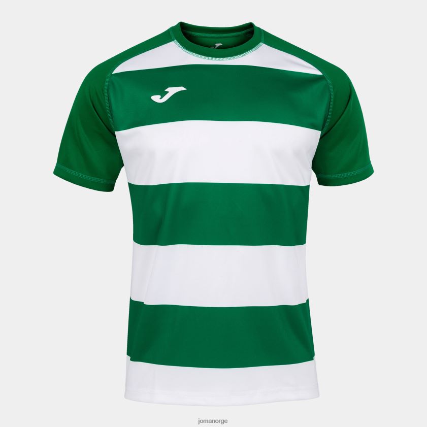 nei Joma skjorte kortermet prorugby ii grønn hvit FBD0T03558 menn