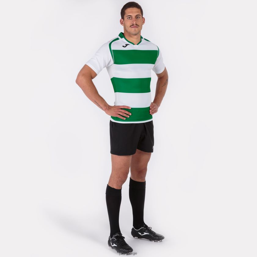 nei Joma skjorte kortermet prorugby ii grønn hvit FBD0T0764 menn