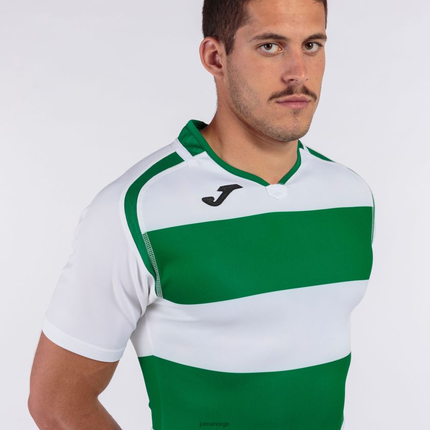 nei Joma skjorte kortermet prorugby ii grønn hvit FBD0T0764 menn