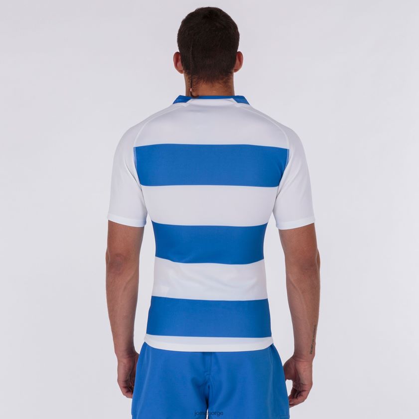 nei Joma skjorte kortermet prorugby ii kongeblå hvit FBD0T02935 menn