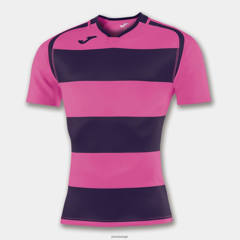 nei Joma skjorte kortermet prorugby ii lilla rosa FBD0T0830 menn