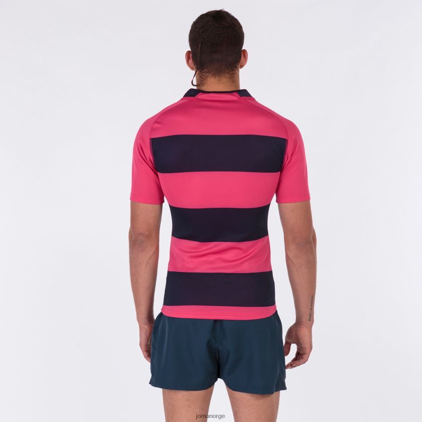nei Joma skjorte kortermet prorugby ii lilla rosa FBD0T0830 menn
