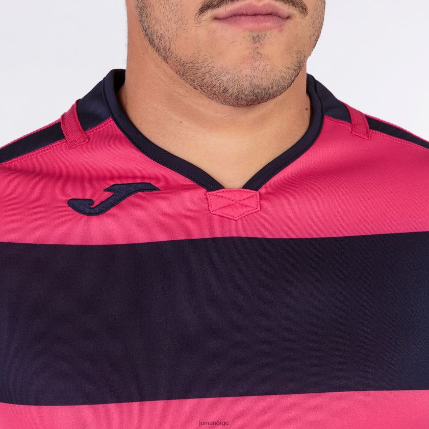 nei Joma skjorte kortermet prorugby ii lilla rosa FBD0T0830 menn