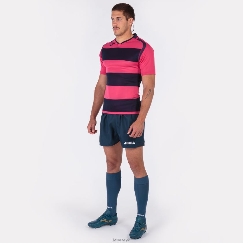 nei Joma skjorte kortermet prorugby ii lilla rosa FBD0T0830 menn