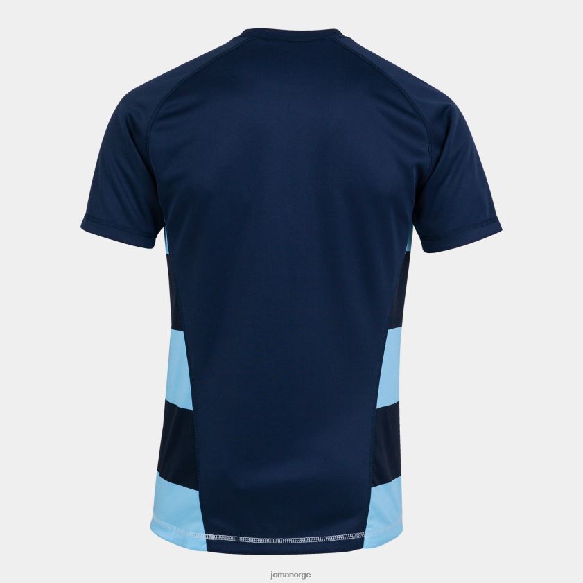 nei Joma skjorte kortermet prorugby ii marineblå himmelblå FBD0T03303 menn