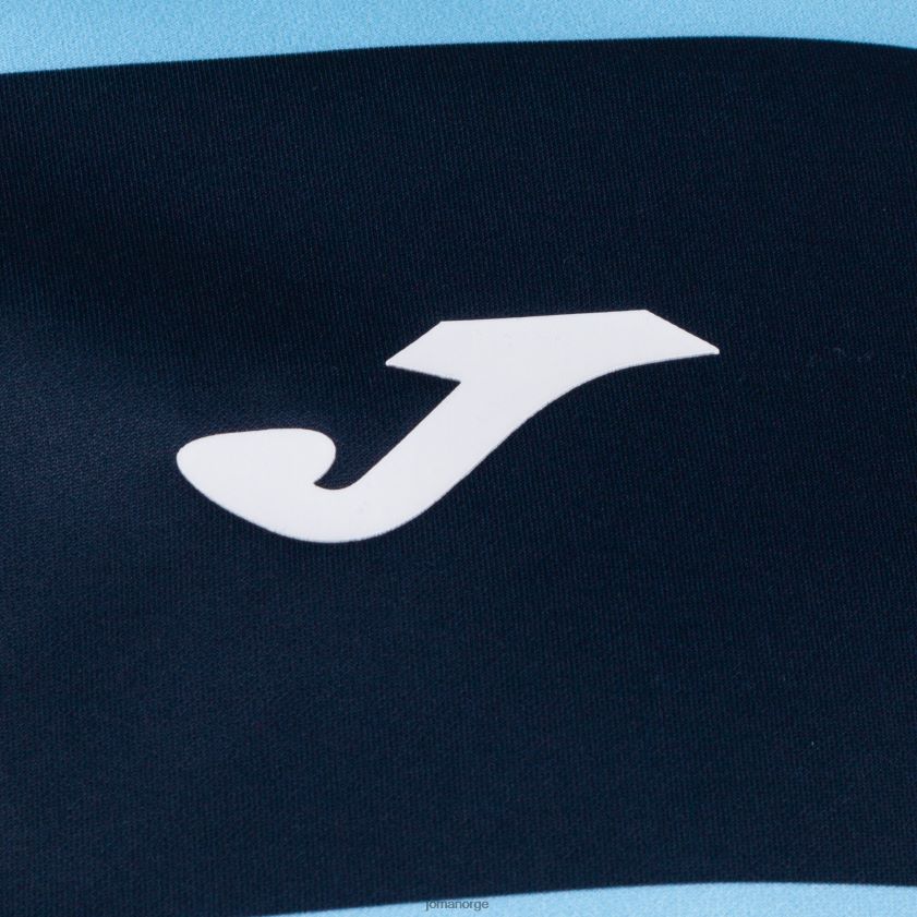 nei Joma skjorte kortermet prorugby ii marineblå himmelblå FBD0T03303 menn