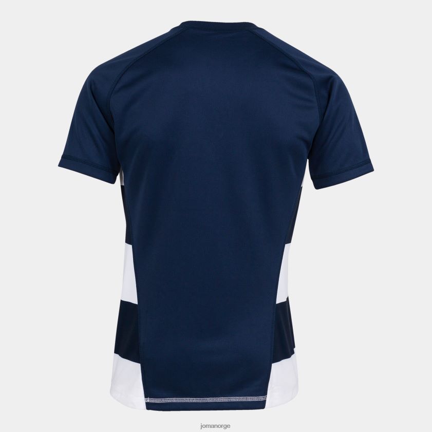 nei Joma skjorte kortermet prorugby ii marineblå hvit FBD0T0817 menn