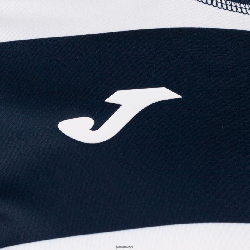 nei Joma skjorte kortermet prorugby ii marineblå hvit FBD0T0817 menn