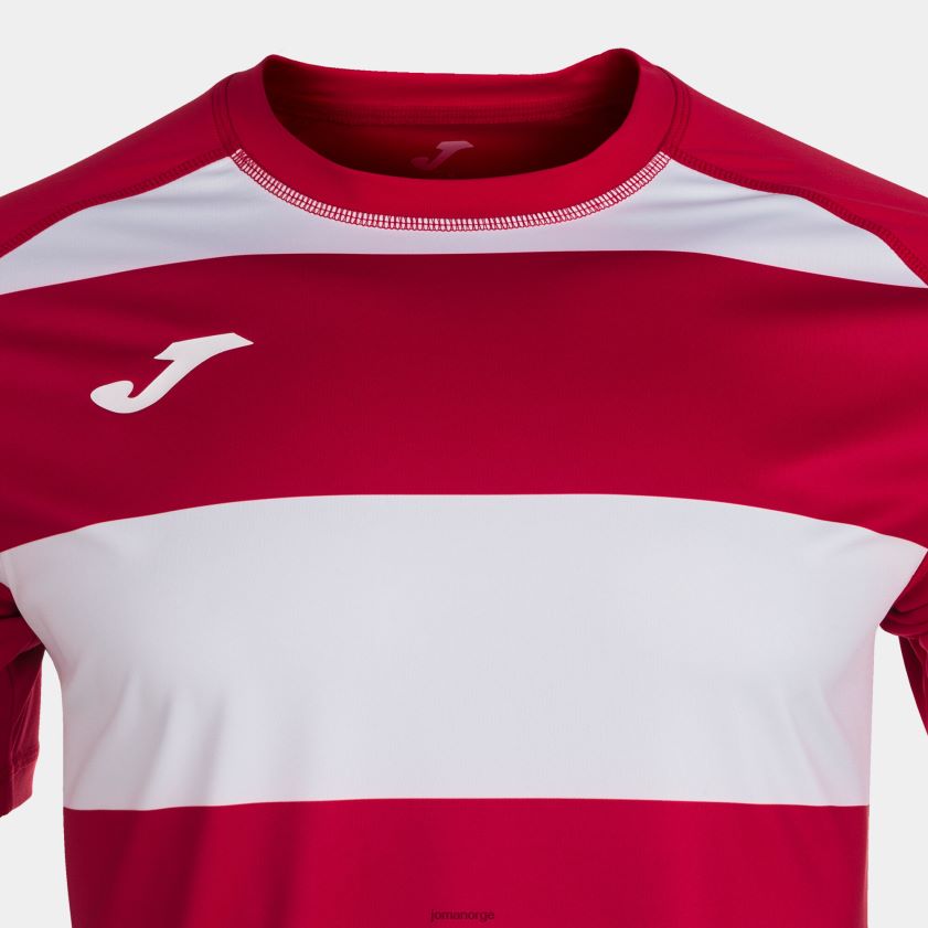nei Joma skjorte kortermet prorugby ii rød Hvit FBD0T04257 menn