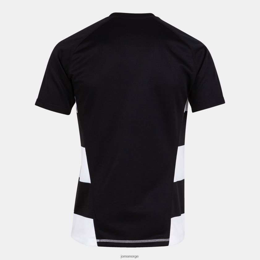 nei Joma skjorte kortermet prorugby ii svart hvit FBD0T01413 menn