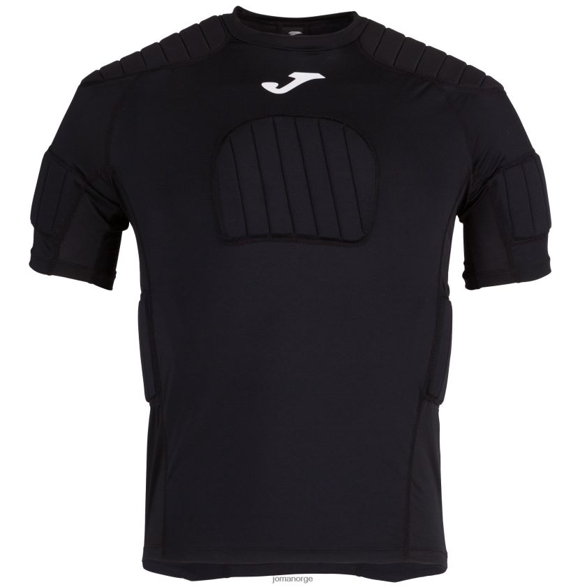 nei Joma skjorte kortermet protec svart FBD0T02991 menn