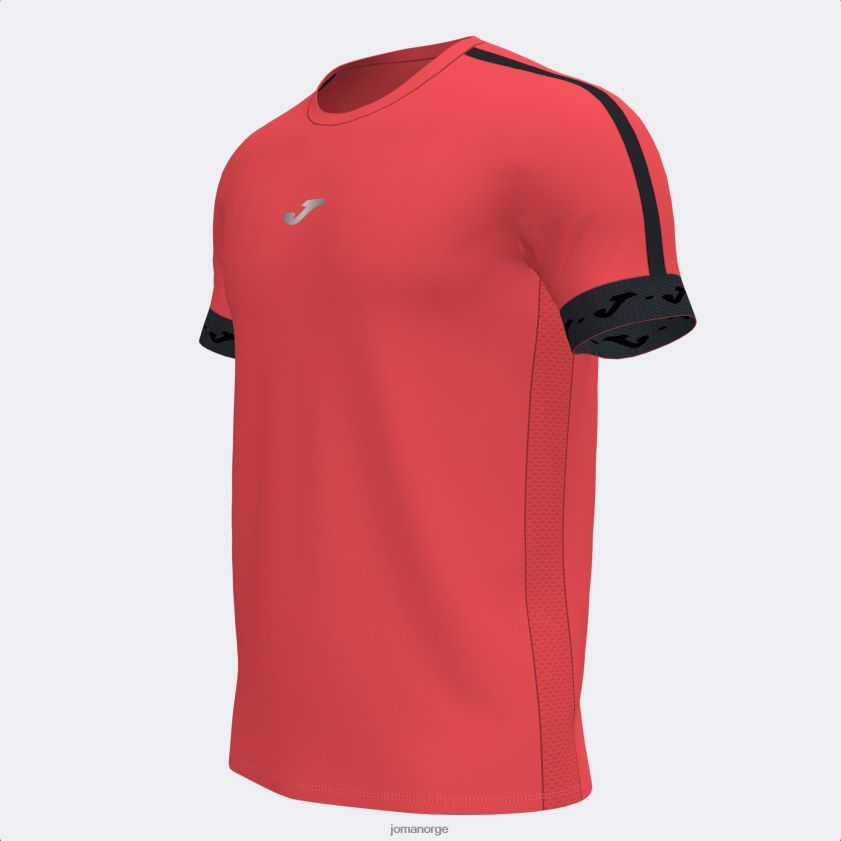 nei Joma skjorte kortermet r-city fluorescerende koraller FBD0T04755 menn