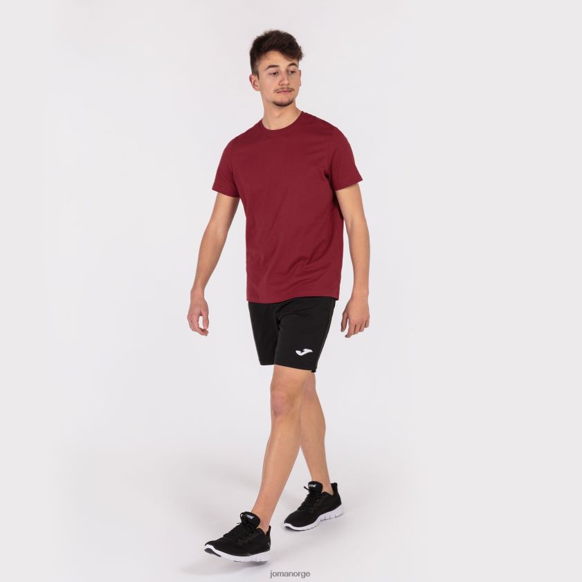 nei Joma skjorte kortermet ørken burgunder FBD0T0941 menn