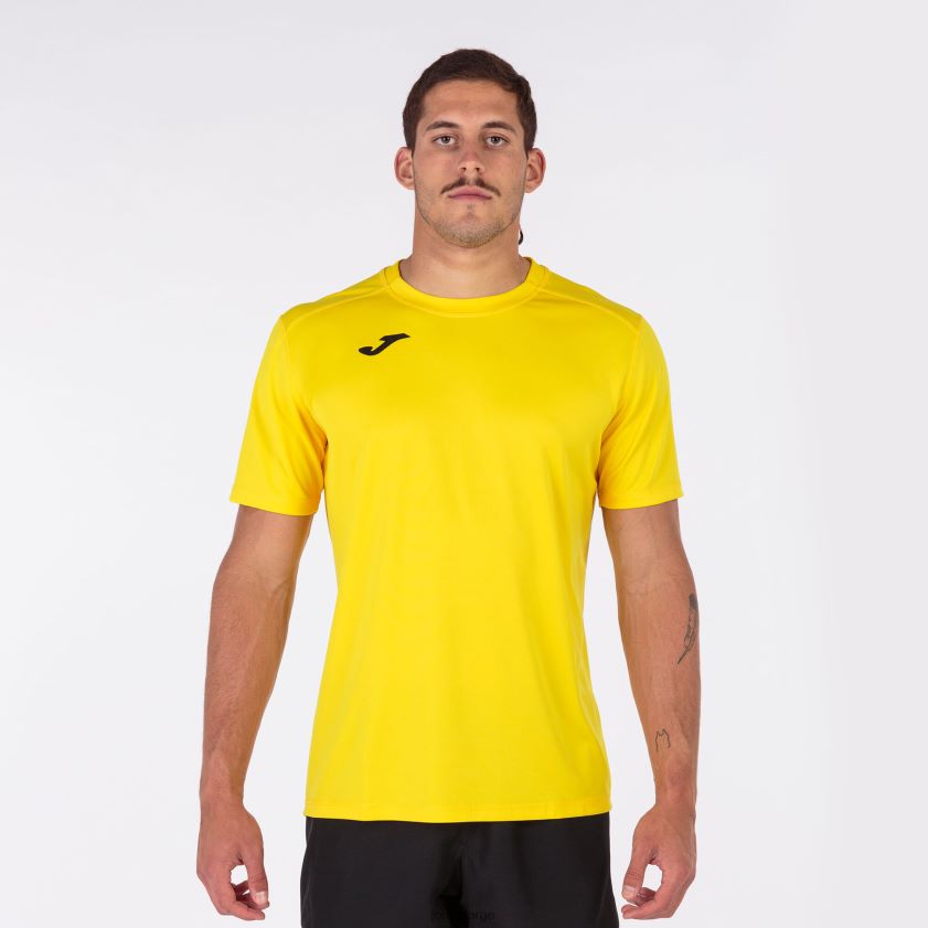 nei Joma skjorte kortermet sterk gul FBD0T02973 menn