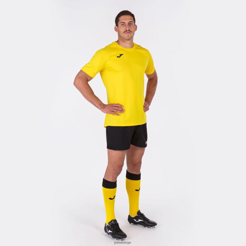 nei Joma skjorte kortermet sterk gul FBD0T02973 menn