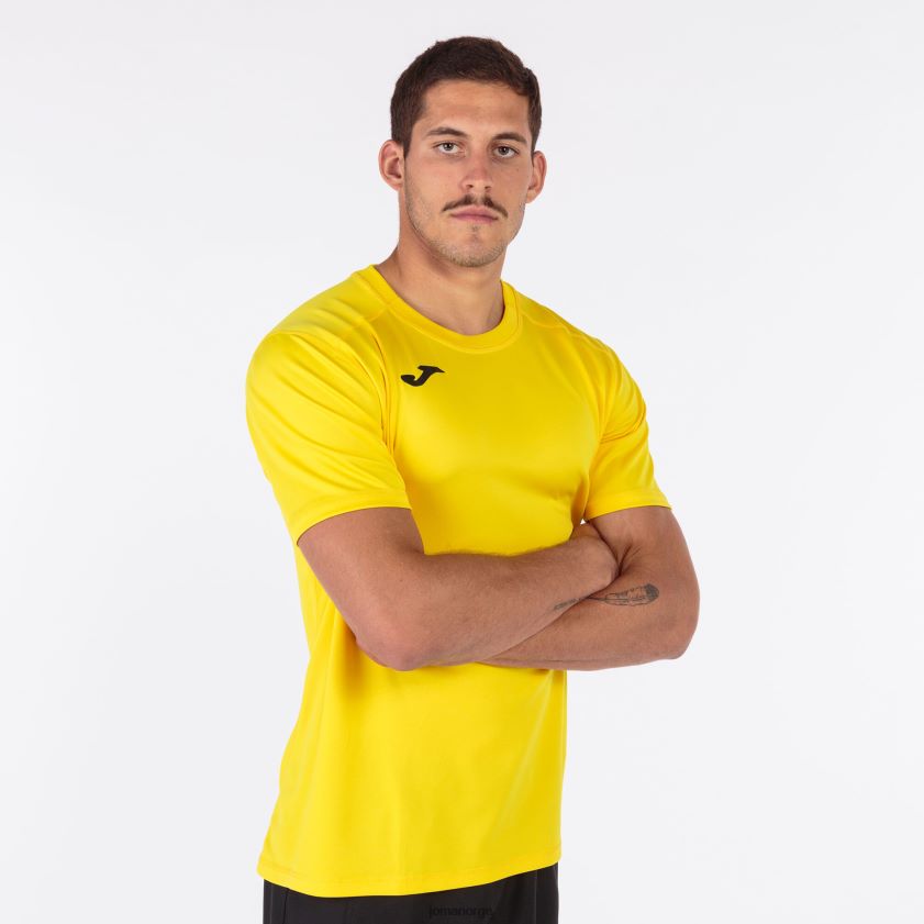 nei Joma skjorte kortermet sterk gul FBD0T02973 menn