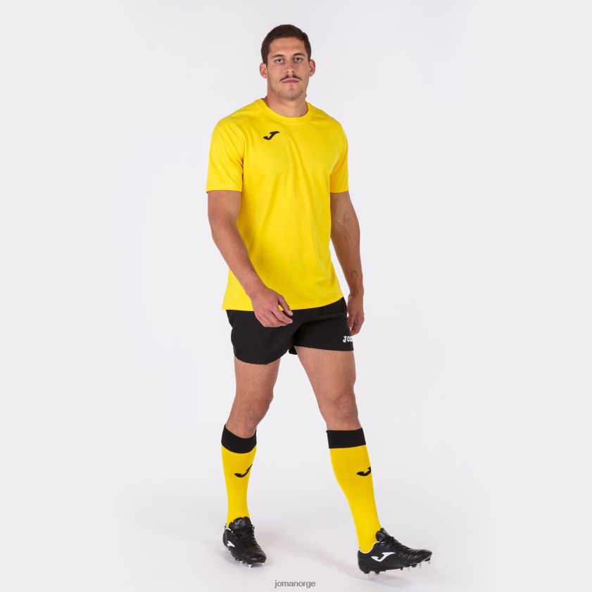 nei Joma skjorte kortermet sterk gul FBD0T02973 menn