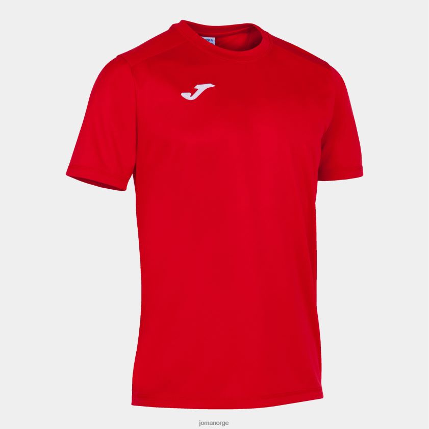 nei Joma skjorte kortermet sterk rød FBD0T04592 menn