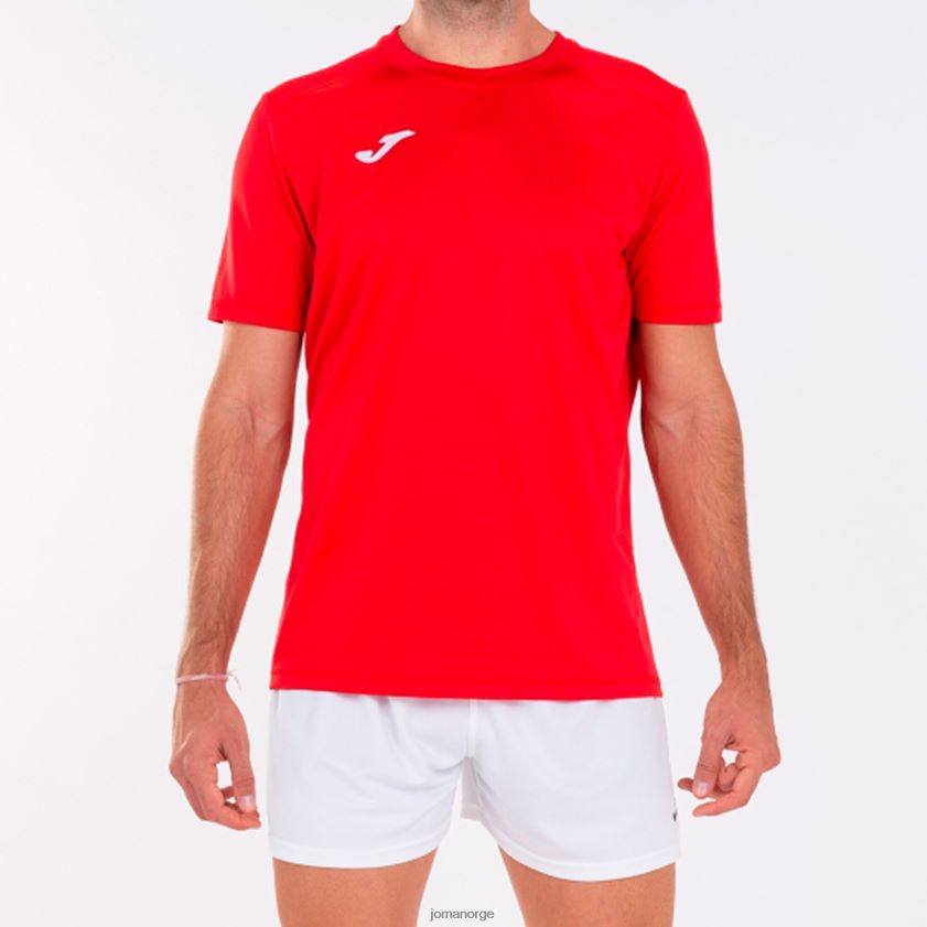 nei Joma skjorte kortermet sterk rød FBD0T04592 menn