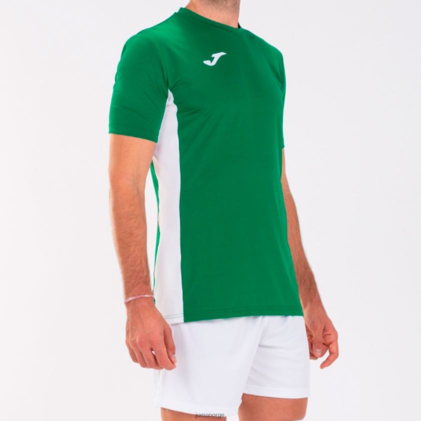 nei Joma skjorte kortermet superliga grønn hvit FBD0T03132 menn