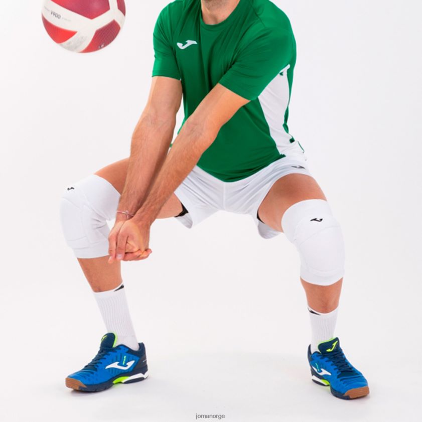 nei Joma skjorte kortermet superliga grønn hvit FBD0T03132 menn