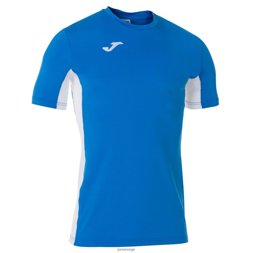 nei Joma skjorte kortermet superliga kongeblå hvit FBD0T0149 menn