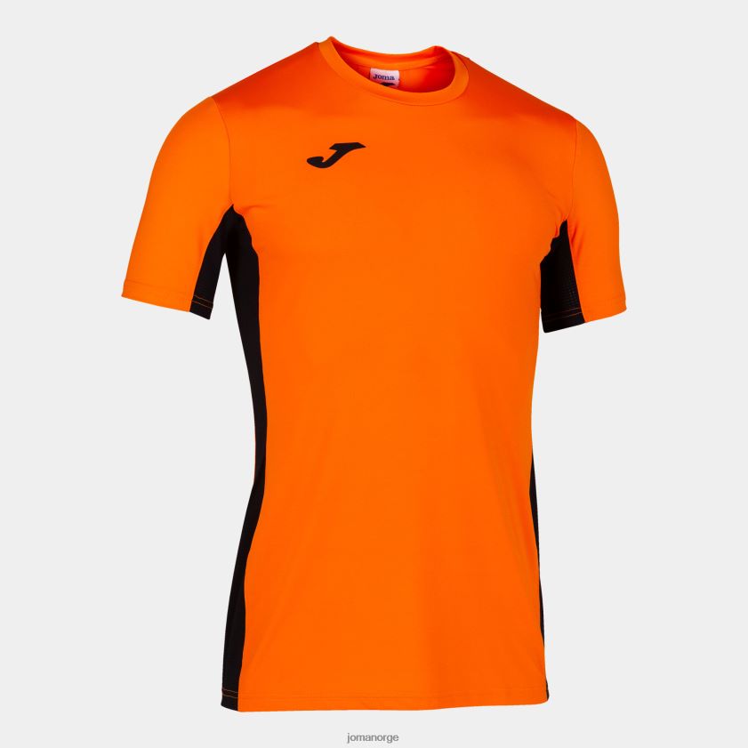 nei Joma skjorte kortermet superliga oransje svart FBD0T01525 menn