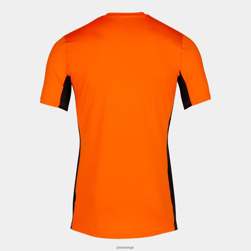 nei Joma skjorte kortermet superliga oransje svart FBD0T01525 menn
