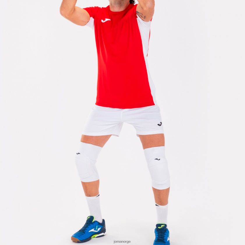nei Joma skjorte kortermet superliga rød Hvit FBD0T04716 menn