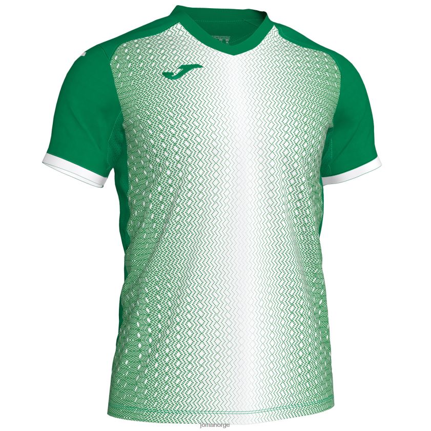 nei Joma skjorte kortermet supernova grønn hvit FBD0T0974 menn