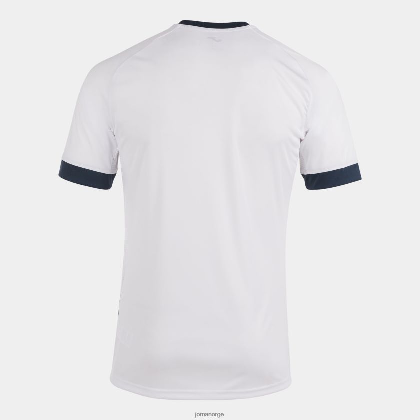 nei Joma skjorte kortermet supernova hvit marineblå FBD0T02945 menn