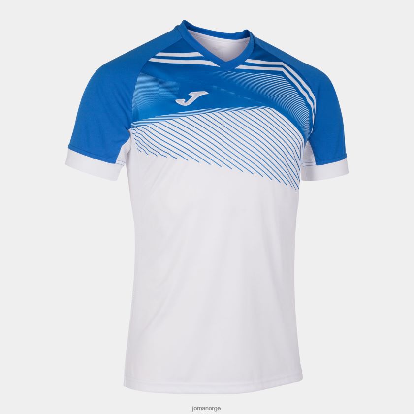 nei Joma skjorte kortermet supernova ii hvit kongeblå FBD0T02878 menn