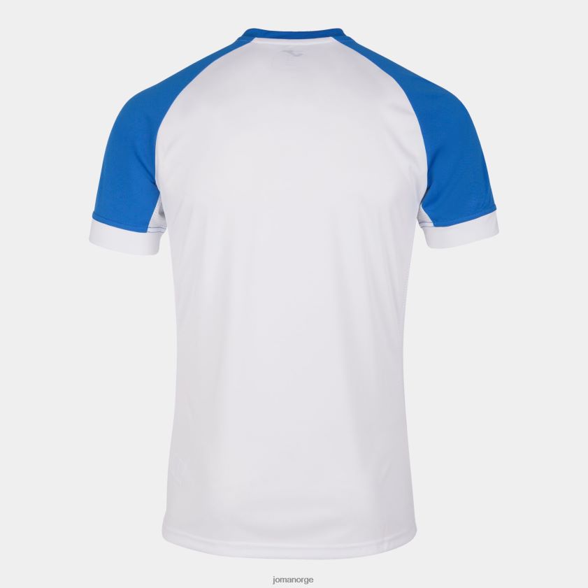 nei Joma skjorte kortermet supernova ii hvit kongeblå FBD0T02878 menn