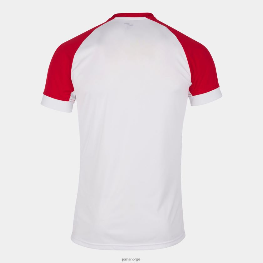 nei Joma skjorte kortermet supernova ii hvit rød FBD0T04404 menn