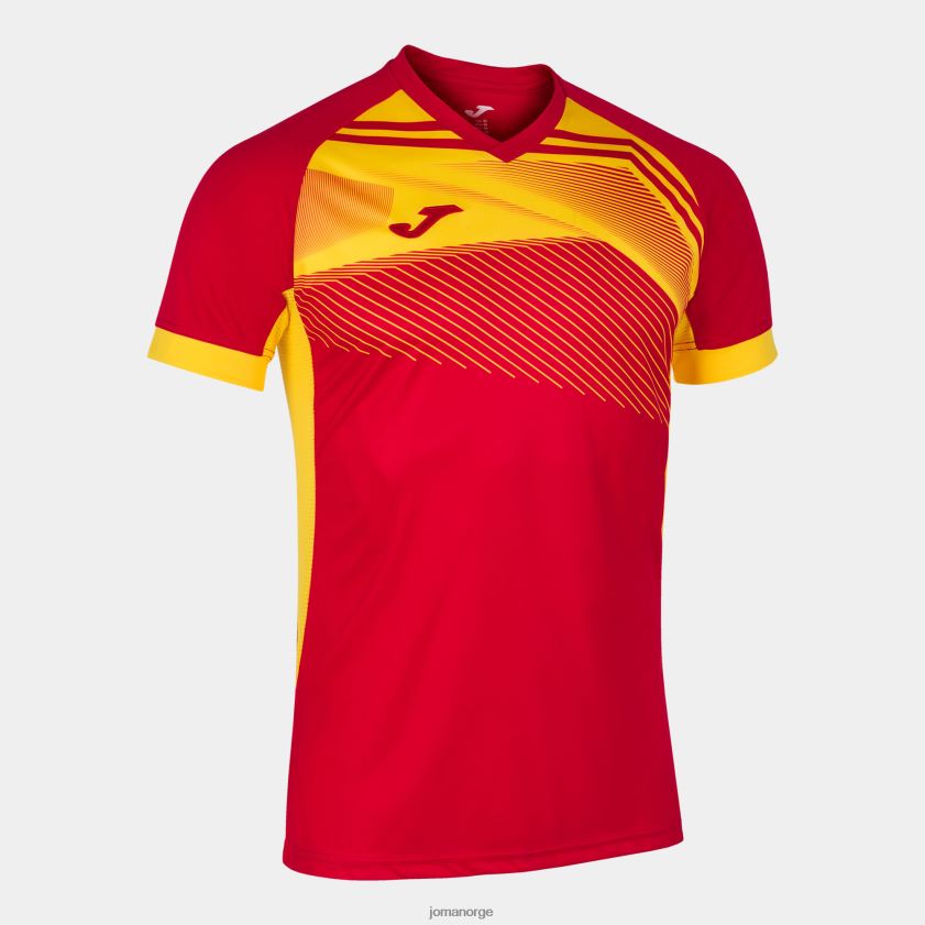 nei Joma skjorte kortermet supernova ii rød gul FBD0T03162 menn